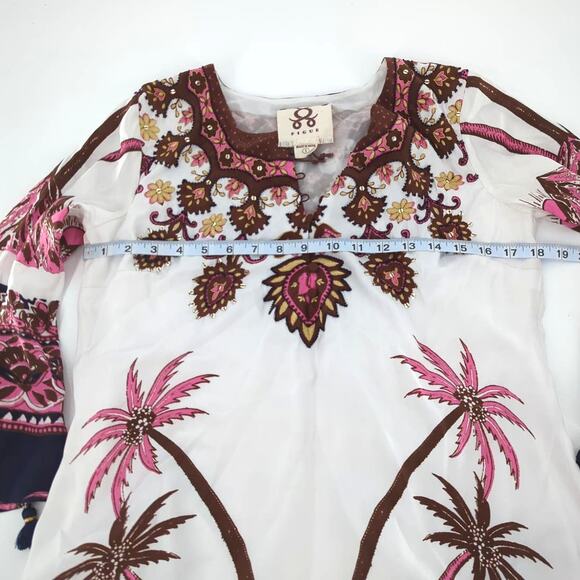 Figue Egyptian Istanbul Ivory Bianca Dress S - Picture 7 of 11